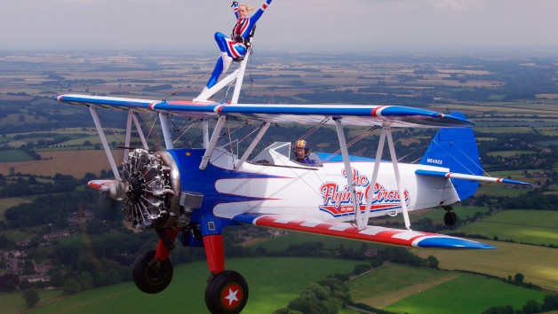 Wing Walking by Aerosuperbatics for One picture