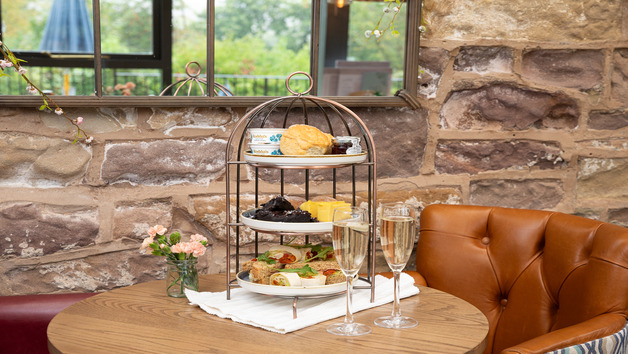 Sparkling Afternoon Tea with Prosecco at a British Pub or Bar for Two Image 1