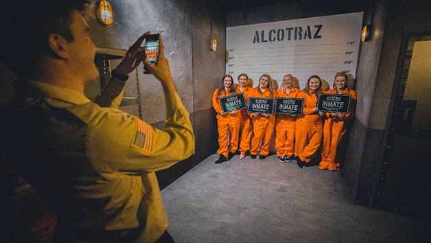 The Alcotraz Prison Theatrical Experience with Personalised Cocktails for Two Image 1