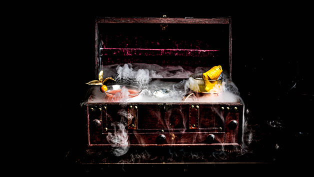 Click to view details and reviews for Ashas Treasure Chest With Two Cocktails For Two.