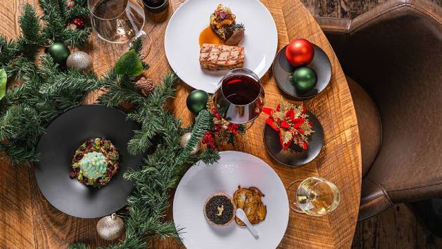 Bokan Sky High Three Course Festive Menu with Fizz for Two picture