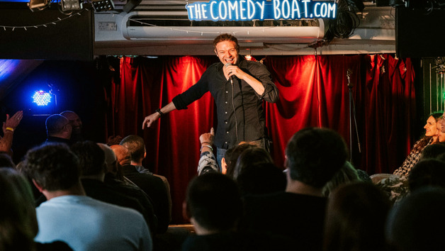 Comedy Show with Pizza and Drinks at Battersea Barge for Two Image 2