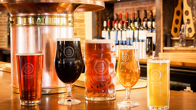 Beer Tasting Board with Burger Meal for Two at Brewhouse and Kitchen Image 5