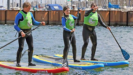 Stand Up Paddleboarding for Two