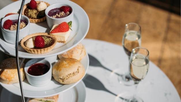 Champagne Afternoon Tea at Polurrian on the Lizard for Two picture