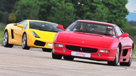 Lamborghini versus Ferrari Driving Thrill Image 3