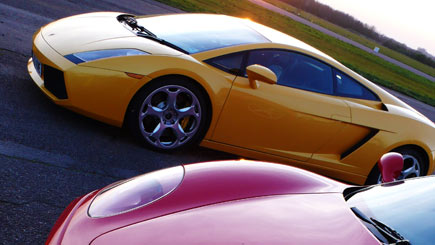 Lamborghini versus Ferrari Driving Thrill Image 2