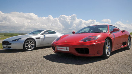 Ferrari and Aston Martin Driving at Stafford Activity Centre Image 2