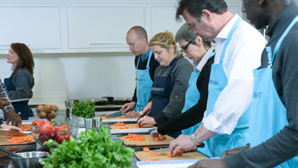 Knife Skills Masterclass at Divertimenti Cookery School