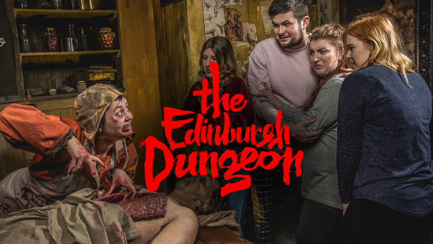 Entry Tickets to Edinburgh Dungeon For Two Adults and Two Children picture