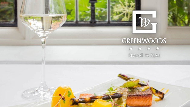 Three Course Dinner and Wine at Greenwoods Hotel and Spa for Two picture
