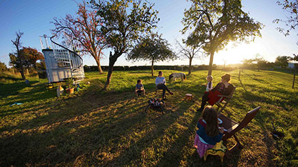 Two Night Glamping Break in The Warwick Knight Caravan, Gloucestershire Image 2