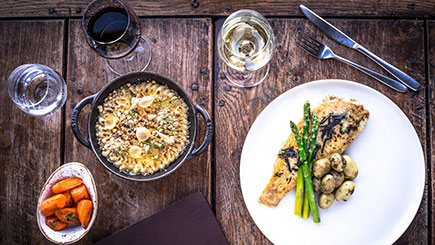 Three-Course Meal with Bellini for Two at Gordon Ramsay's York and Albany Three-Course Meal with Bellini for Two at Gordon Ramsay's York and Albany
