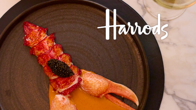 Harrods Two-Course Dinner with Side and Glass of Champagne for Two at The Grill picture