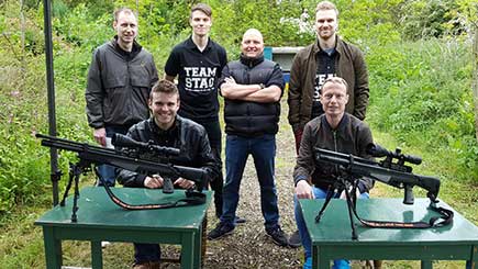 Air Rifle Shooting For Two in Leicestershire