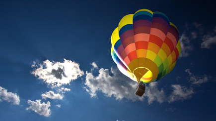 Hot Air Ballooning for Two Anytime