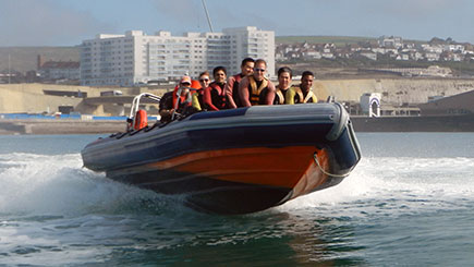 RIB Powerboating Blast for Two in Brighton