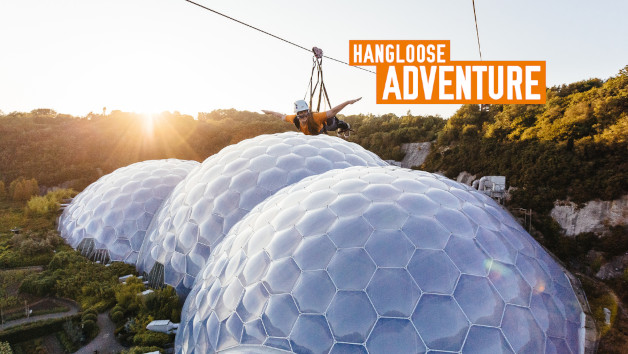 Skywire and Aerial Trek with Hangloose at the Eden Project for One picture