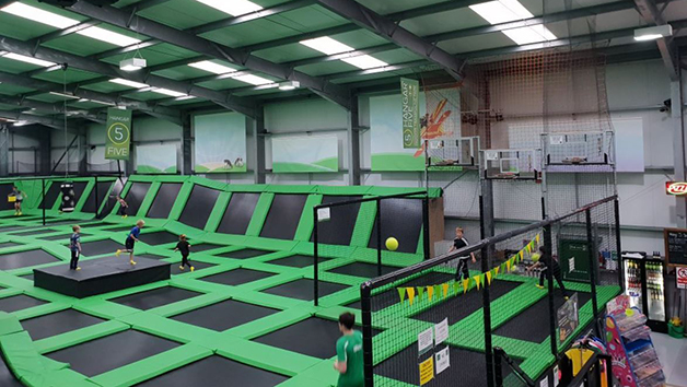 Two Hour Trampolining Session for Two with a Drink at Hanger 5 Image 3