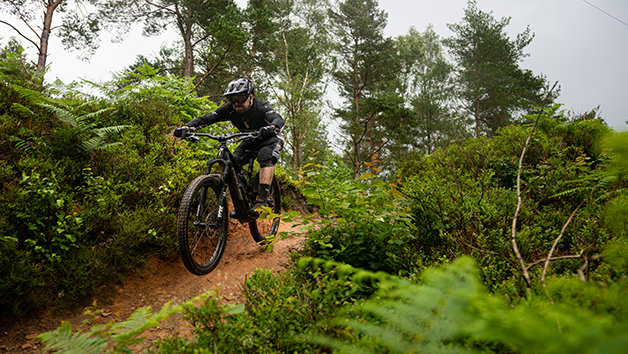 Click to view details and reviews for Half Day Electric Mountain Biking Experience With A Three Course Meal For Two At The Hurtwood Inn.