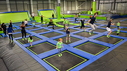 Two Hour Anytime Jump Session for Four at Selected Locations