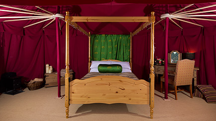 Two Night Medieval Yurt Break for Two at Leeds Castle, Kent Image 3