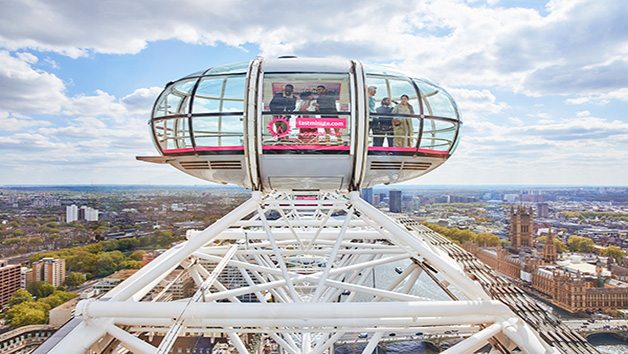 The Lastminute.com London Eye VIP Tickets for Two with Champagne Image 3