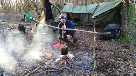 Click to view details and reviews for Bushcraft In Denbighshire North Wales.