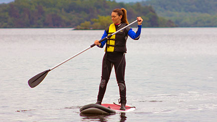 Stand Up Paddleboarding in Loch Lomond