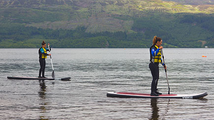 Stand Up Paddleboarding for Two in Loch Lomond Image 3