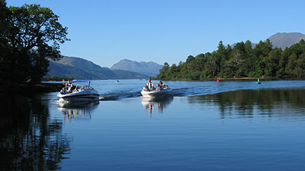 30 Minute Luxury Boat Tour of Loch Lomond for Two Image 3