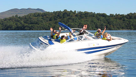 One Hour Luxury Boat Tour of Loch Lomond for Two Image 1