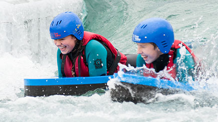 Hydrospeeding for Two at Lee Valley White Water Centre