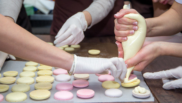 Chocolate and Macaroon Making Class at Giancarlo Caldesi's La Cucina Caldesi for One picture