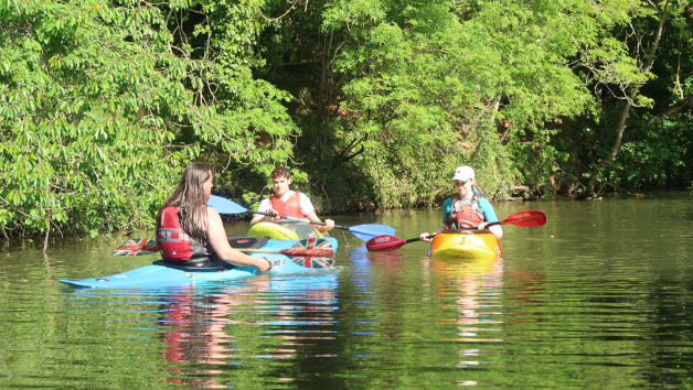 Two Hour Kayaking on the River Leam for One picture
