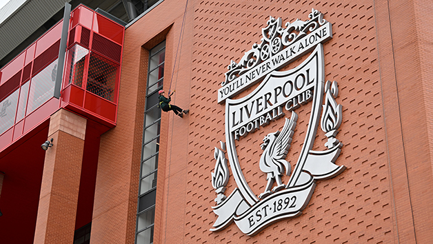 The Anfield Abseil at Liverpool FC Anfield Stadium for One Adult and Two Young People picture