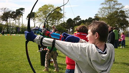 Archery For Two In Cheshire