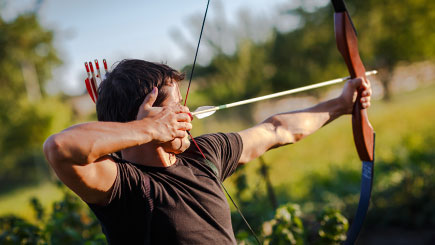 Sky Bow Moving Target Archery for Two in Cheshire Image 3