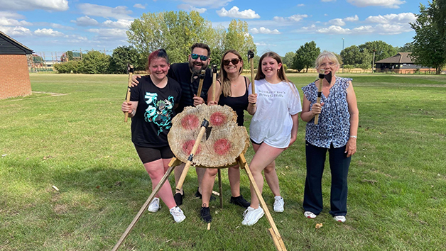 Two Hour Session of Medieval Long Bow Archery and Axe Throwing for Two Image 3