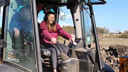 JCB Driving at Diggerland Image 2