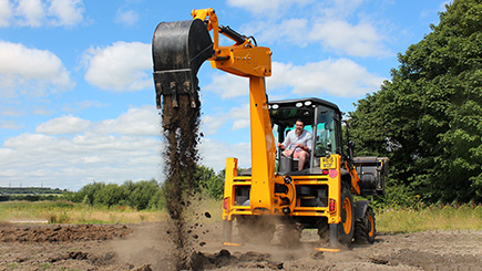 JCB Driving at Diggerland Image 3