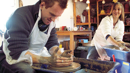 One Day Potter's Wheel Workshop at Eastnor Pottery Image 2