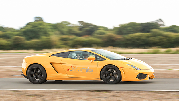 Two Supercar Passenger Ride for One with Drift Limits Image 1