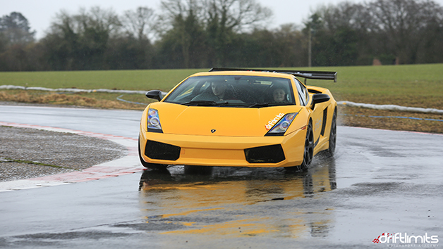 Supercar Passenger Ride for One with Drift Limits Image 1