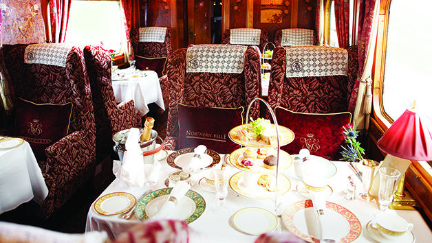 Afternoon Tea For Two On The Northern Belle Luxury Train