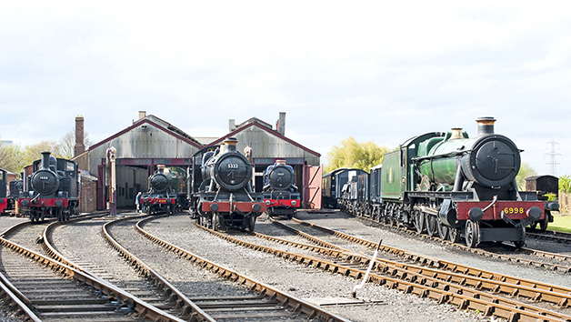 Steam and Diesel Train Day Out for Four at Didcot Railway Centre Image 2