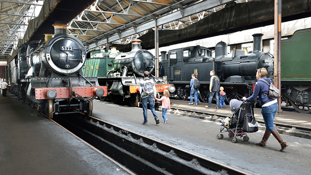 Click to view details and reviews for Steam And Diesel Train Day Out For Four At Didcot Railway Centre.