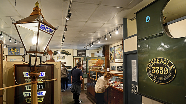 Steam Day and Museum Entry with Tea and Cake for Two at Didcot Railway Centre Image 5