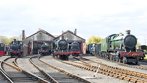 Steam Day and Museum Entry with Tea and Cake for Two at Didcot Railway Centre Image 2