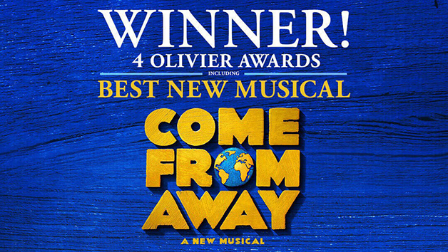 Come From Away Theatre Tickets For Two